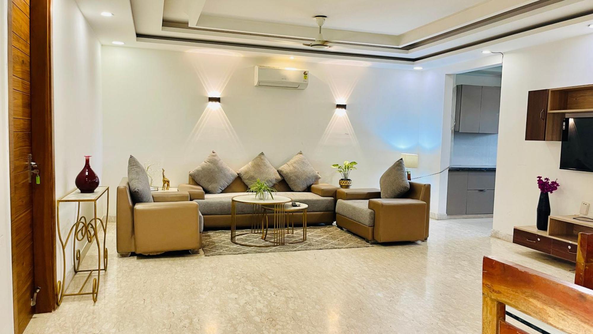 Bedchambers Serviced Apartments, Ardee City Gurgaon Bagian luar foto